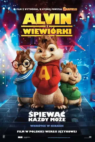 Alvin i wiewiórki Cały film - Gdzie obejrzeć online - Viderio