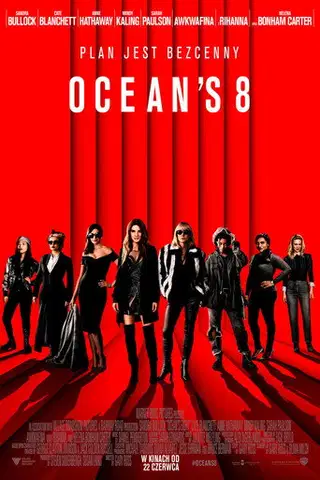 Ocean's 8 Cały film - Gdzie obejrzeć online - Viderio